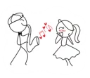 🎶 emoji Pepe & Lulu \Love Journey\ [@Stikeram] [SeRaMo.iR] Telegram sticker 6 of 41