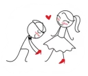 😊 emoji Pepe & Lulu \Love Journey\ [@Stikeram] [SeRaMo.iR] Telegram sticker 4 of 41