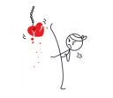 💔 emoji Pepe & Lulu \Love Journey\ [@Stikeram] [SeRaMo.iR] Telegram sticker 21 of 41