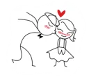 💋 emoji Pepe & Lulu \Love Journey\ [@Stikeram] [SeRaMo.iR] Telegram sticker 23 of 41