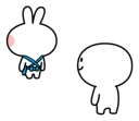 Sticker from Spoiled Rabbit \Apron\ [@Stikeram] [SeRaMo.iR]