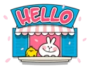 Sticker from Spoiled Rabbit \Spring\ [@Stikeram] [SeRaMo.iR]