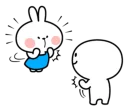 Sticker from Spoiled Rabbit \Apron\ [@Stikeram] [SeRaMo.iR]