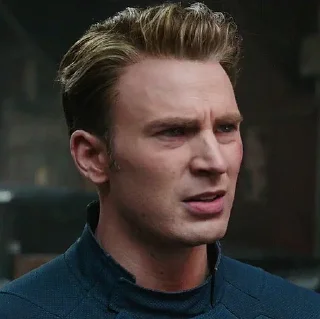 🇺🇸 emoji ❖ ，Steve Rogers - @DarknessStickers ✭ Telegram sticker 24 of 120