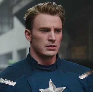 🇺🇸 emoji ❖ ，Steve Rogers - @DarknessStickers ✭ Telegram sticker 23 of 120