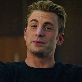 🇺🇸 emoji ❖ ，Steve Rogers - @DarknessStickers ✭ Telegram sticker 12 of 120
