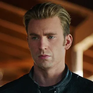 🇺🇸 emoji ❖ ，Steve Rogers - @DarknessStickers ✭ Telegram sticker 18 of 120