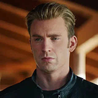 🇺🇸 emoji ❖ ，Steve Rogers - @DarknessStickers ✭ Telegram sticker 19 of 120