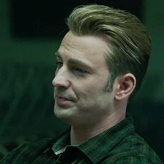 🇺🇸 emoji ❖ ，Steve Rogers - @DarknessStickers ✭ Telegram sticker 9 of 120