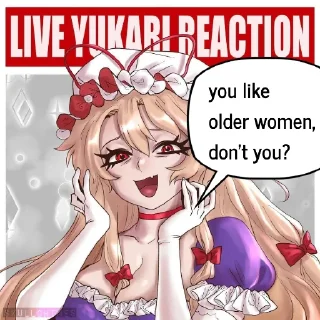 Sticker from We like Older Woman