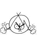 Sticker from Rude kid