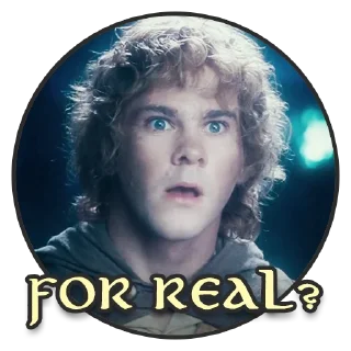😮 emoji LOTR - 1 by Belial90 Telegram sticker 17 of 111