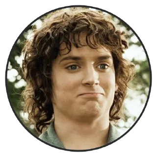 😅 emoji LOTR - 1 by Belial90 Telegram sticker 5 of 111