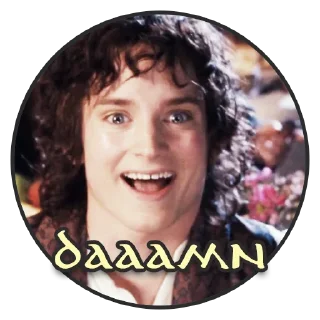 😬 emoji LOTR - 1 by Belial90 Telegram sticker 6 of 111
