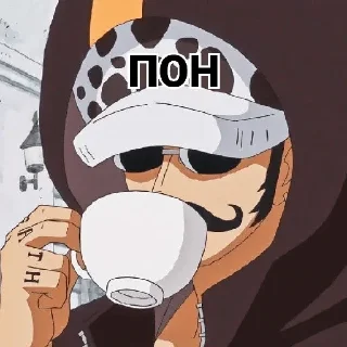 Sticker from ☠️trafalgar law☠️ @zhekamag09