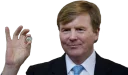 🤑 emoji Willem-Alexander Claus George Ferdinand, Koning der Nederlanden Telegram sticker 16 of 26