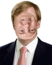 🙃 emoji Willem-Alexander Claus George Ferdinand, Koning der Nederlanden Telegram sticker 5 of 26