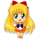 😀 emoji Sailor moOn 🌙 Telegram sticker 20 of 100