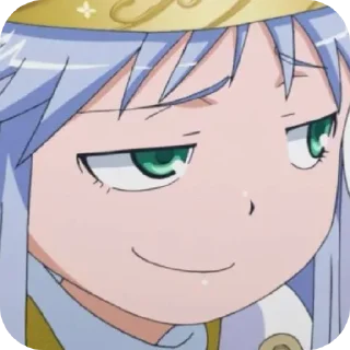 😏 emoji Random Anime Telegram sticker 21 of 120