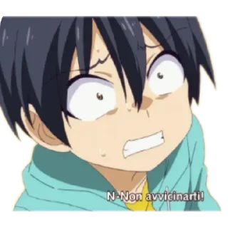 😨 emoji Random Anime Telegram sticker 11 of 120
