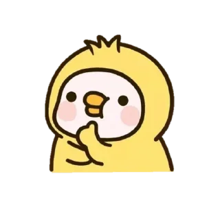 Sticker from CHICK Dumb