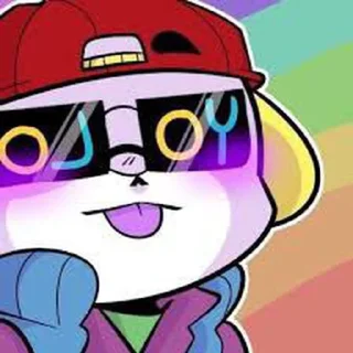 Sticker from Fresh sans reaction by @bambiwasfound