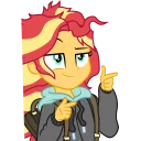 Sticker from Equestria girls