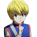 😶 emoji Hunter X Hunter Telegram sticker 9 of 50