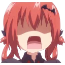 😨 emoji Gabriel DropOut @Myanimeland Telegram sticker 12 of 58