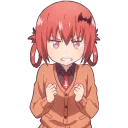 😠 emoji Gabriel DropOut @Myanimeland Telegram sticker 8 of 58