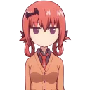 😶 emoji Gabriel DropOut @Myanimeland Telegram sticker 11 of 58