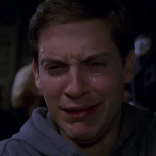 😢 emoji Spider-Man Telegram sticker 23 of 52