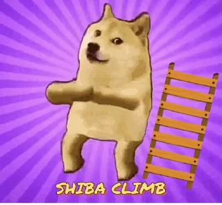 Sticker from Shiba climb