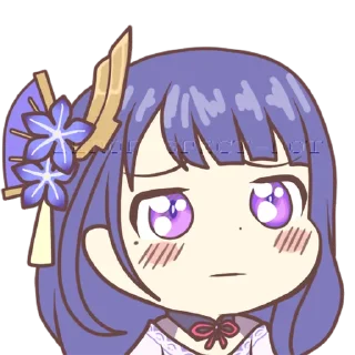 🥺 emoji Inazuma Girls by @AlezconlaZ Telegram sticker 12 of 106