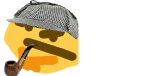 🤔 emoji emote Telegram sticker 9 of 82