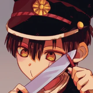 🔪 emoji 💮Hanako-Kun @Lindadotwav Telegram sticker 21 of 66