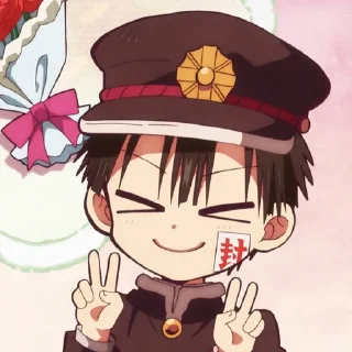 🔪 emoji 💮Hanako-Kun @Lindadotwav Telegram sticker 8 of 66