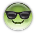 😎 emoji weed Telegram sticker 24 of 55
