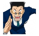 😤 emoji Hunter X Hunter Telegram sticker 12 of 34