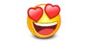 😍 emoji Viber Telegram sticker 9 of 85