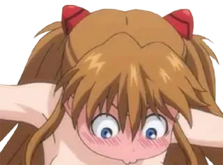 Sticker from low effort weeb pack @bourros
