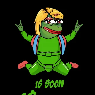 Sticker from Pepina Token