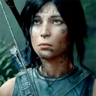 Sticker from Tomb Raider