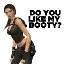 🐓 emoji Tomb Raider Memes Telegram sticker 3 of 22