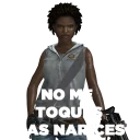 😡 emoji Tomb Raider Memes Telegram sticker 12 of 22