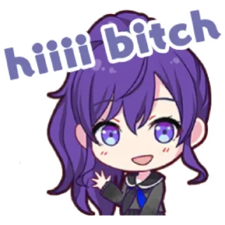 Sticker from proj sekai but FUCKED UP