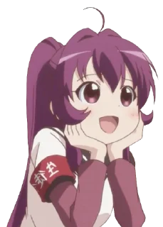 😍 emoji AnimeZone 2 Telegram sticker 23 of 120