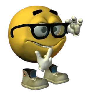 🤓 emoji Yellow collection💛 @Parsa_sky_walker Telegram sticker 9 of 119