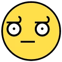 😒 emoji Awesome Telegram sticker 10 of 50