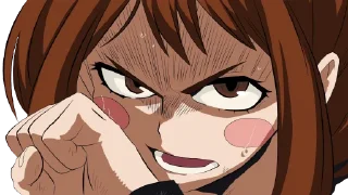 😡 emoji Ochaco Uraraka Telegram sticker 21 of 24